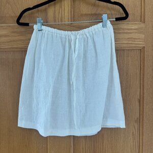 Boheme Linen Mini Skirt
